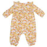 Ruffle Sleeve Romper - HoneyBug 