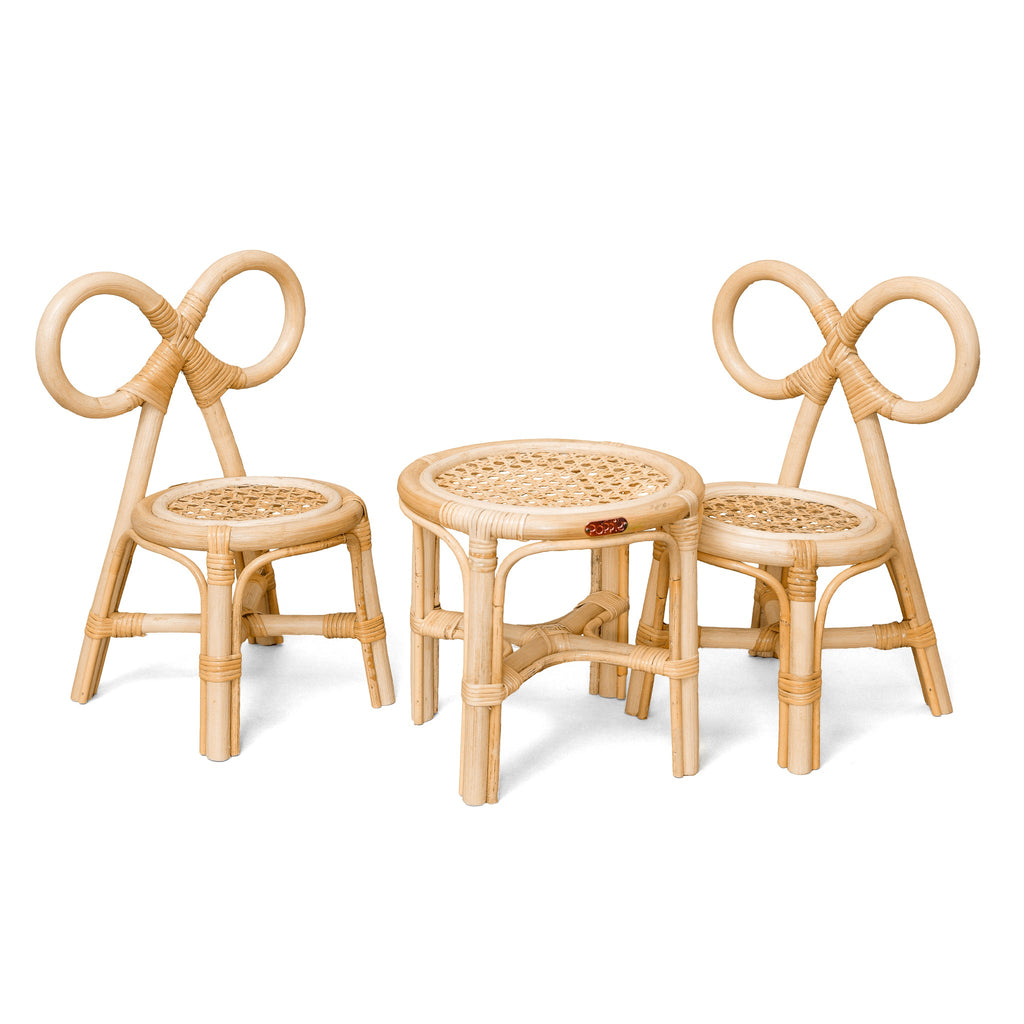 Poppie Mini Table & Chairs Set - HoneyBug 