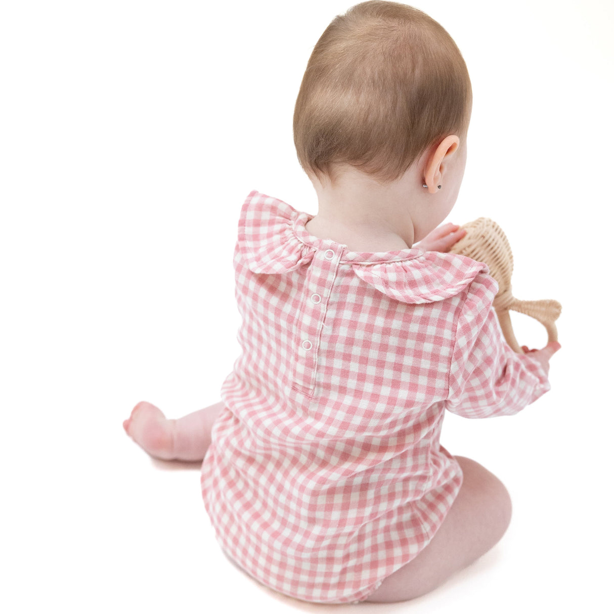 Bubble with Ruffle Collar - HoneyBug 