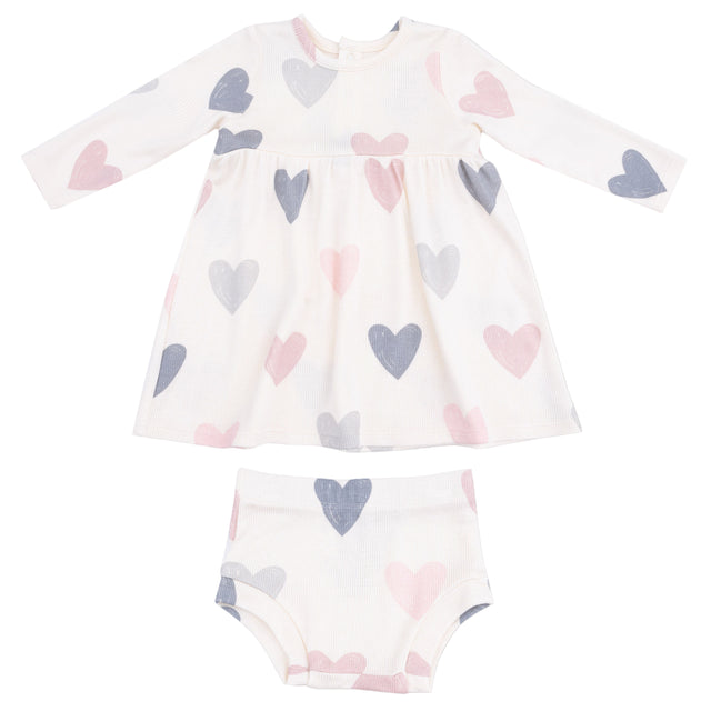 Simple Dress + Bloomer - HoneyBug 