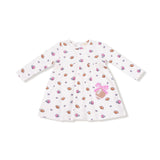 Simple Dress + Bloomer - Footballs and Bows - HoneyBug 