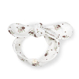 Organic Headwrap - Plum Ditsy - HoneyBug 