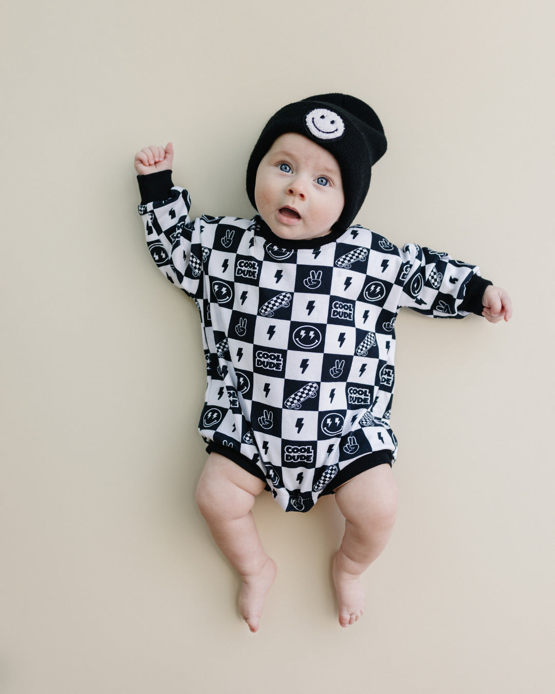 Bubble Romper | Cool Dude - HoneyBug 