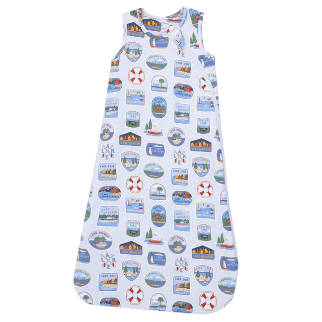 Sleep Bag - Lake Stickers - HoneyBug 