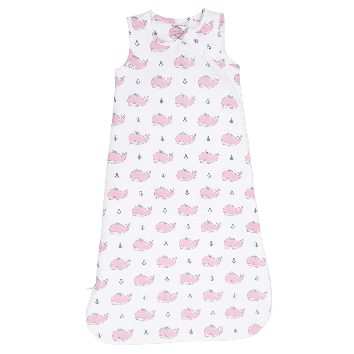 Bubbly Whale with Bow Pink - Sleep Bag