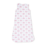 Bubbly Whale with Bow Pink - Sleep Bag