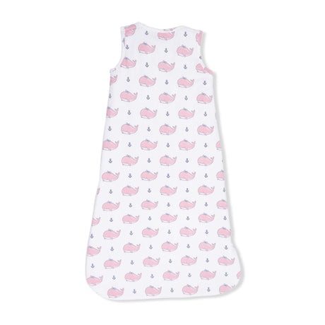 Bubbly Whale with Bow Pink - Sleep Bag