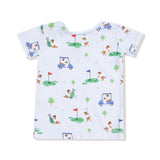 Short Sleeve Loungewear Set - HoneyBug 