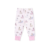 Fancy Hounds with Bows - Short Sleeve Loungewear Set
