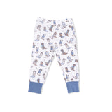 Cowboy Boots - Short Sleeve Loungewear Set