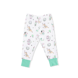 Country Club Dogs Pink - Short Sleeve Loungewear Set