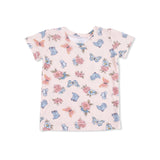 Country Girl Boots - Short Sleeve Loungewear Set