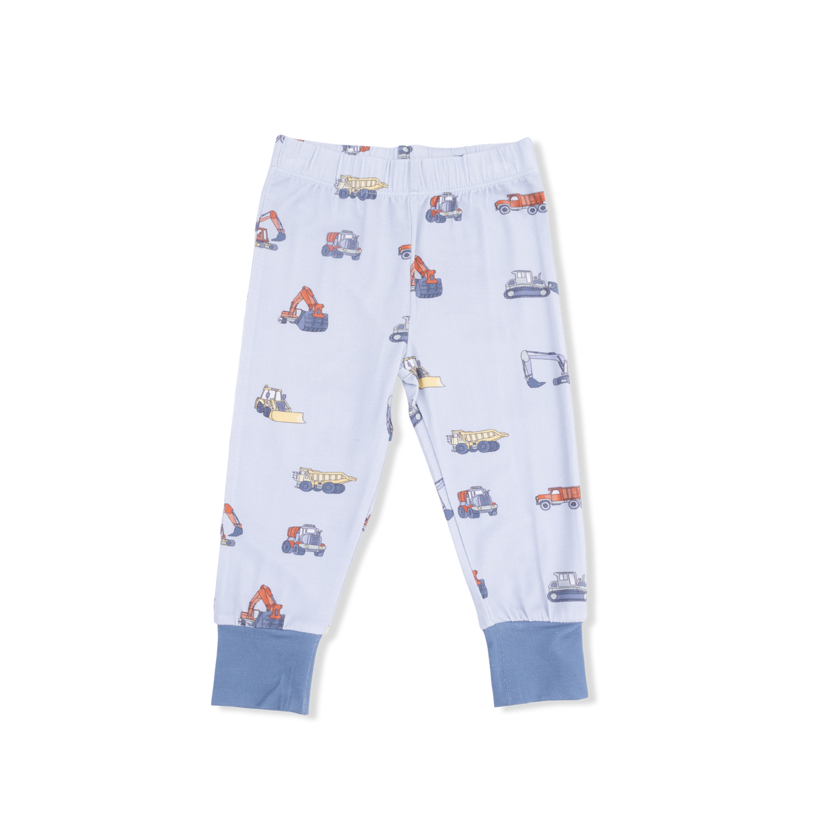 Construction Vehicles - Short Sleeve Loungewear Set
