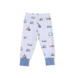 Construction Vehicles - Short Sleeve Loungewear Set