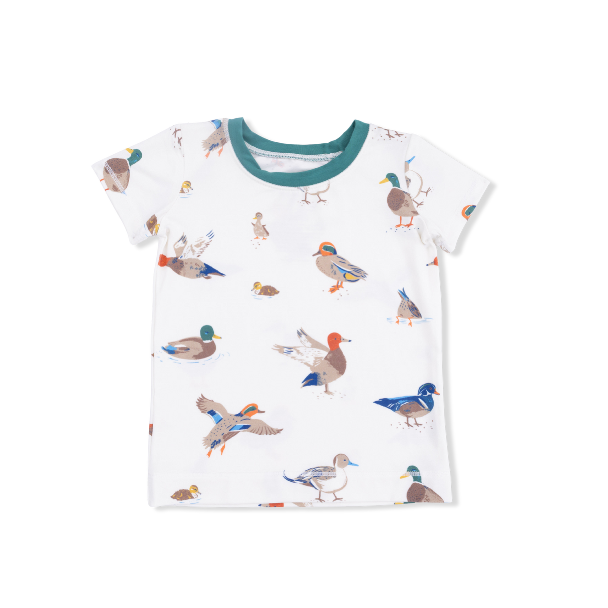 Ducks - Short Sleeve Loungewear Set