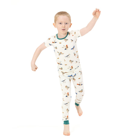 Ducks - Short Sleeve Loungewear Set