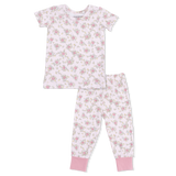 Edith's Rose Garden - Short Sleeve Loungewear Set
