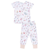 Garden Sea Creatures - Short Sleeve Loungewear Set