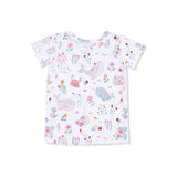 Garden Sea Creatures - Short Sleeve Loungewear Set