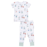 Golfing Teddy Bears - Short Sleeve Loungewear Set
