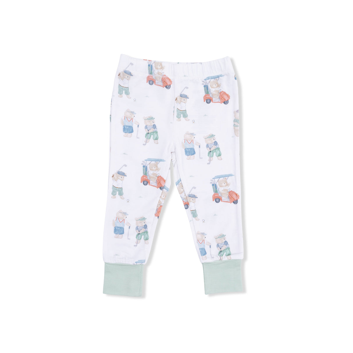 Golfing Teddy Bears - Short Sleeve Loungewear Set