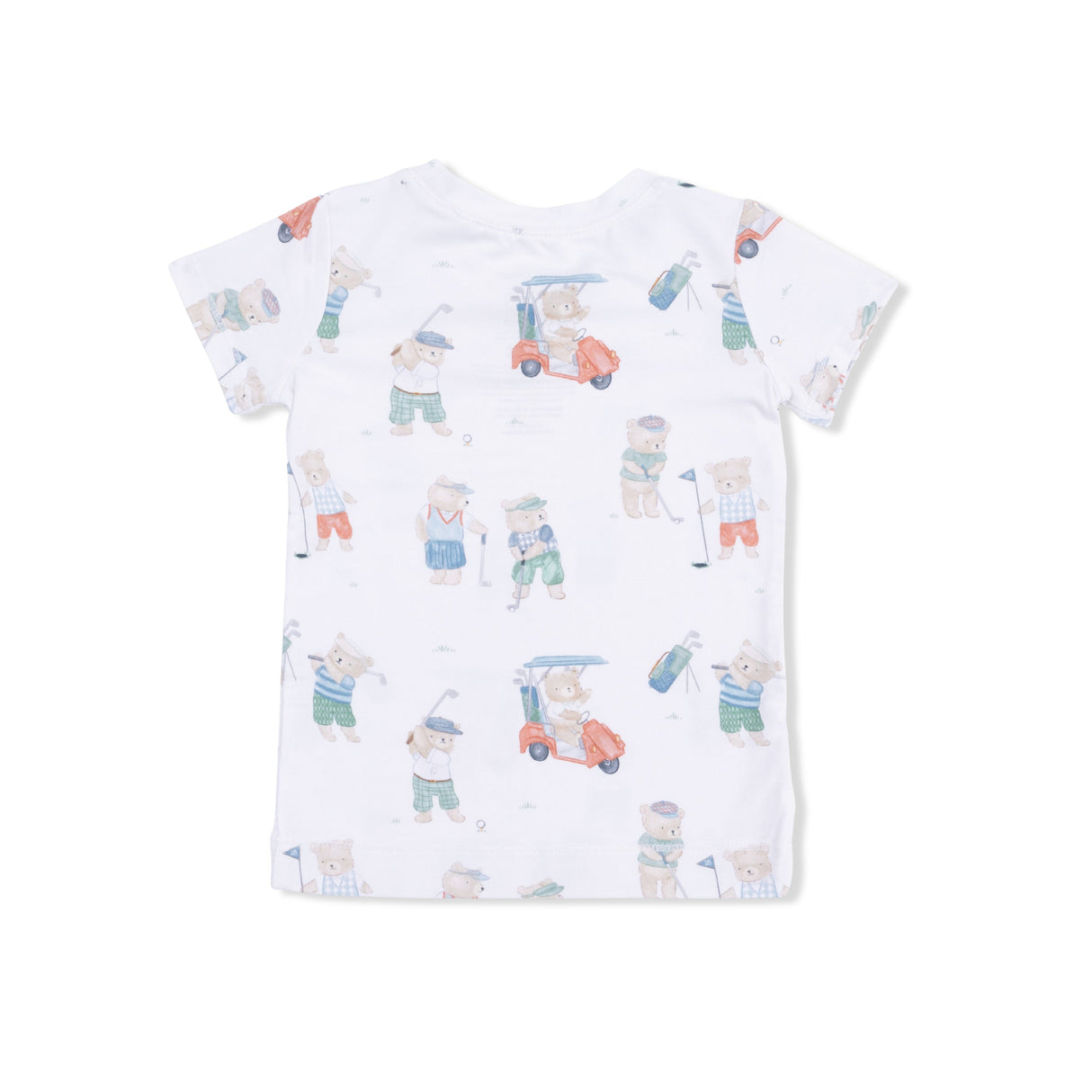 Golfing Teddy Bears - Short Sleeve Loungewear Set