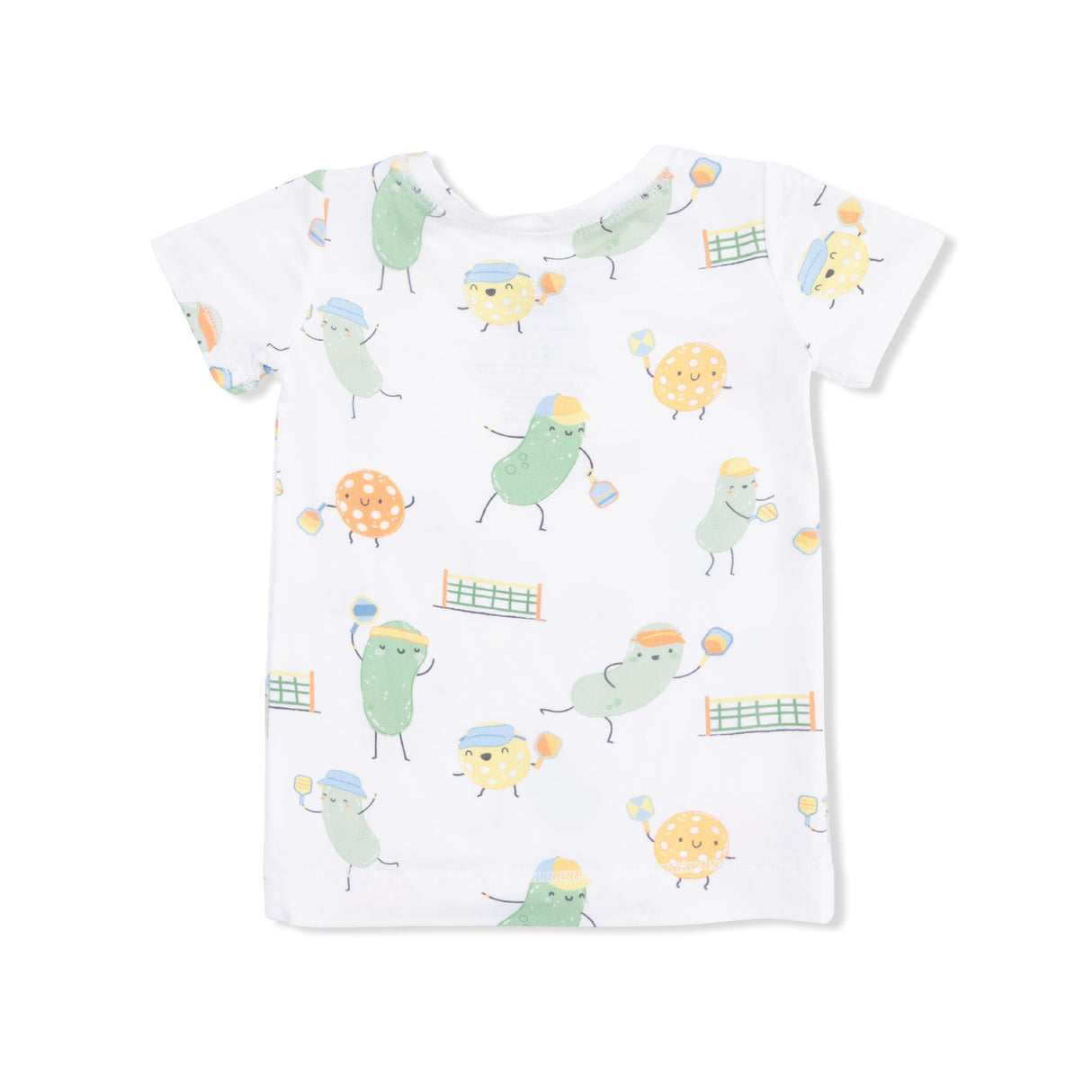 Pickles Playing Pickleball - Short Sleeve Loungewear Set