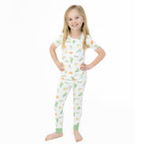 Pickles Playing Pickleball - Short Sleeve Loungewear Set