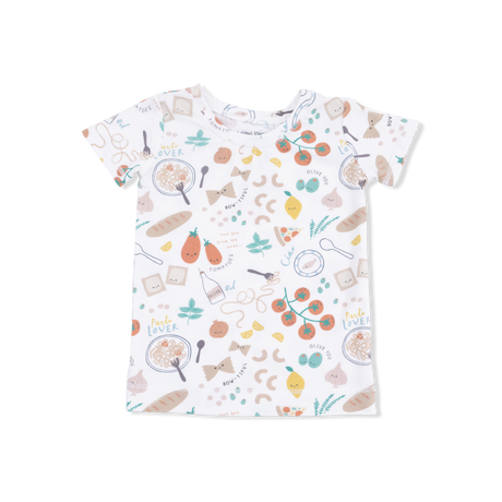 Pasta Lovers - Short Sleeve Loungewear Set