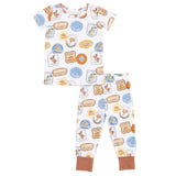 Rodeo Patches Uni - Short Sleeve Loungewear Set