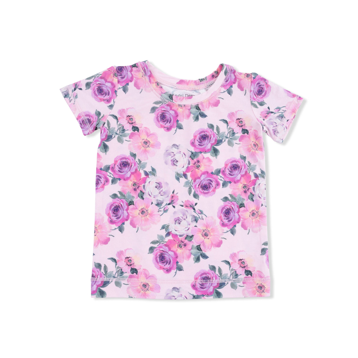 Rose Abundance - Short Sleeve Loungewear Set