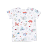 Sailor Sea Creatures - Short Sleeve Loungewear Set