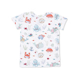 Sailor Sea Creatures - Short Sleeve Loungewear Set