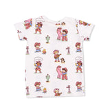 Vintage Cowgirls - Short Sleeve Loungewear Set