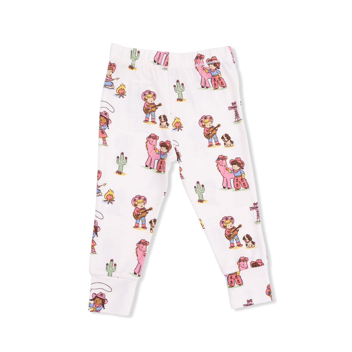 Vintage Cowgirls - Short Sleeve Loungewear Set