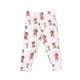 Vintage Cowgirls - Short Sleeve Loungewear Set