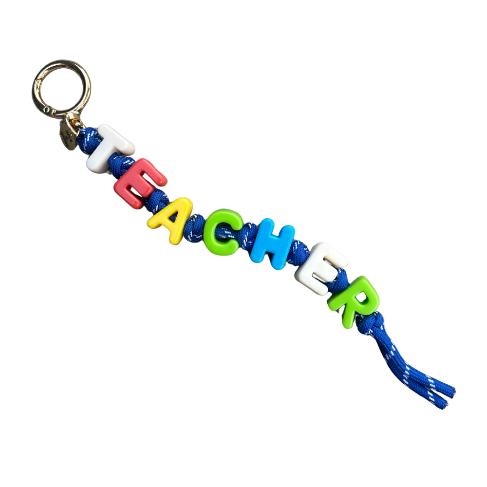 TEACHER ♡ bag charm