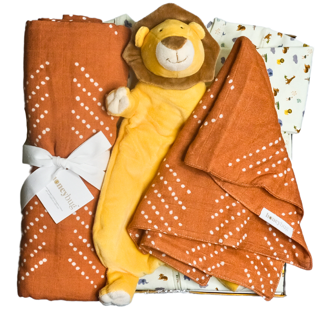 Safari Baby Gift Box - Lion - HoneyBug 