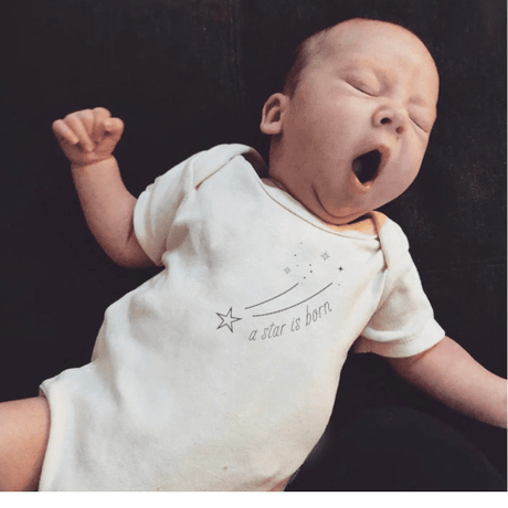 graphic bodysuit | star is born - HoneyBug 