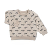 Organic Fleece Sweatshirt - Boo - HoneyBug 