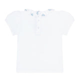 Blue Heart Print Tee