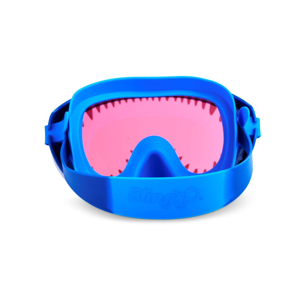 Nibbles Red Lends Shark Attack Kids' Swim Mask with Nose Piece - HoneyBug 