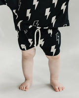 Shorts Set | Black Bolts - HoneyBug 