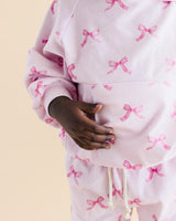 Cargo Jogger Set | Pink Bows - HoneyBug 