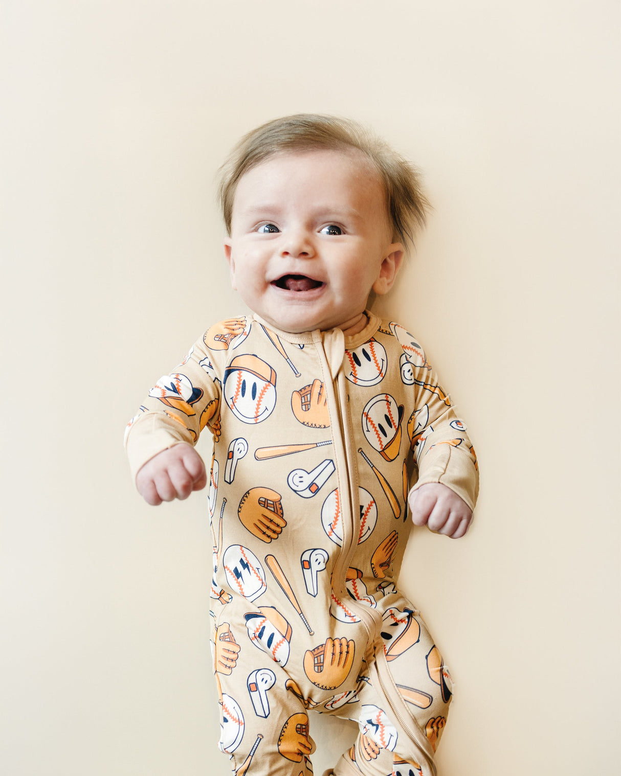 Bamboo Zip Romper | Cool Catch - HoneyBug 