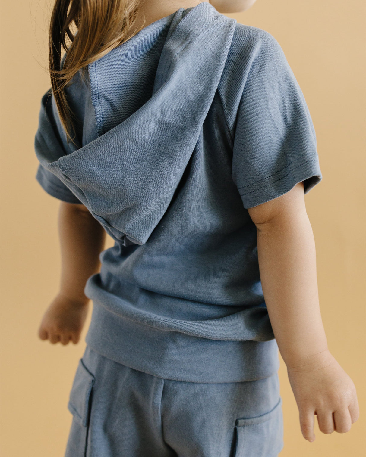 Cargo Shorts Set | Blue - HoneyBug 