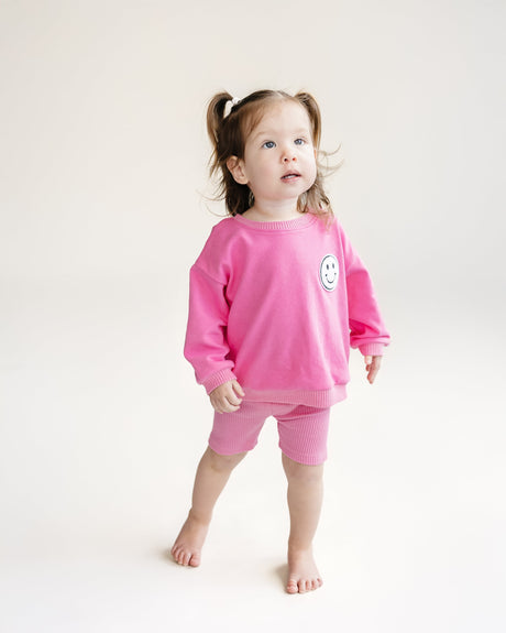 Biker Shorts Set | Pink - HoneyBug 