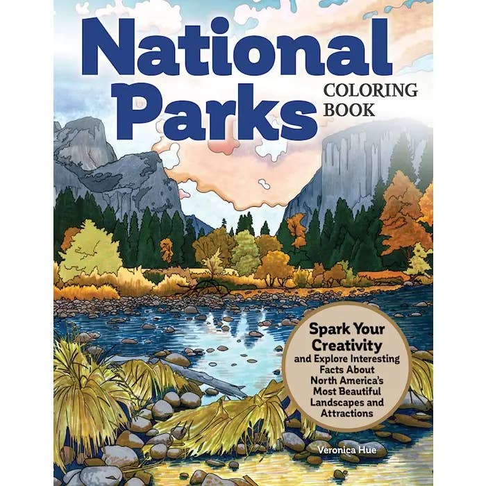 Coloring Book - National Parks - HoneyBug 