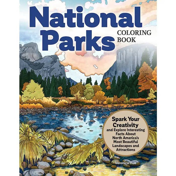 Coloring Book - National Parks - HoneyBug 