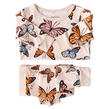 Bamboo Two Piece Set | Butterflies